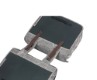 Taskesæt (grey) fra Basil model Elegance.    Materiale af 100 % genanvendt PET (plastikflasker) Vol. 40-49 L og med rem-montering (taskebro)